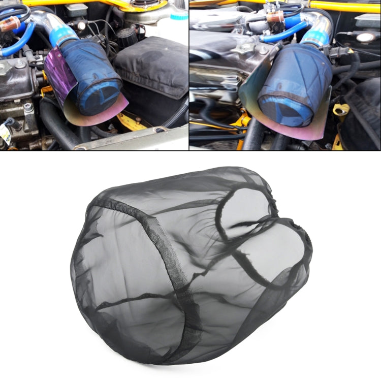 Universal Air Filter Protective Cover High Flow Air Intake Filters Dustproof Sheet, Size: 15.5 x 15.1 x 11.8cm