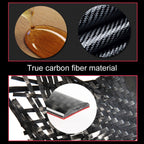 A Style Carbon Fiber Car Water Cup Decorative Sticker for Jaguar F-PACE — view 4