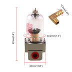 Engine Oil Separator Catch Reservoir Black Tank Can Manual Version for Honda Civic