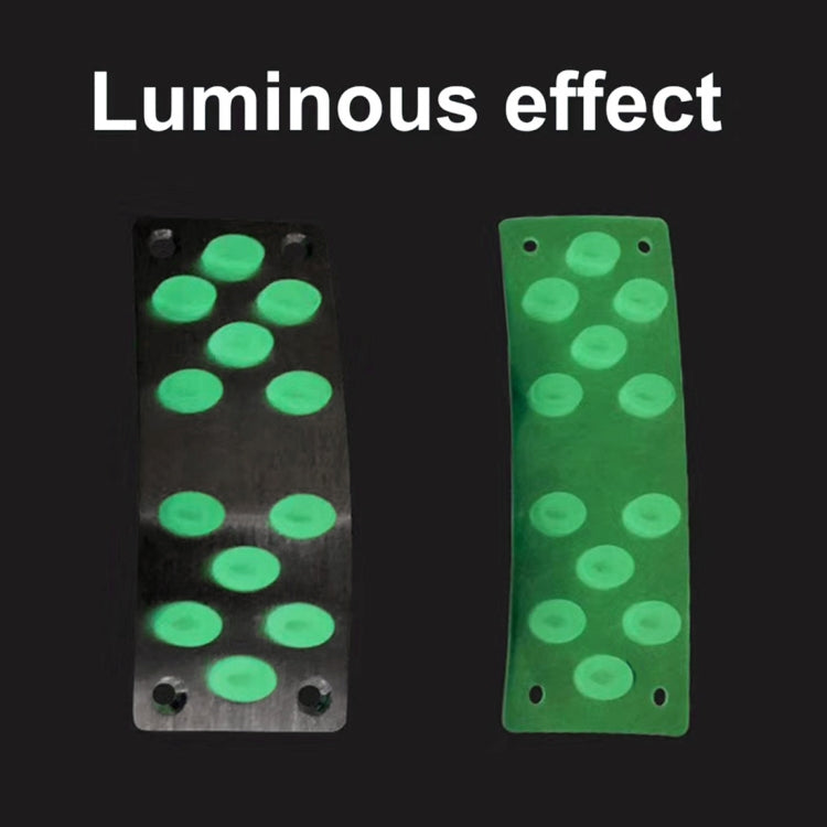 Small Luminous Non-Slip Automatic Gear Car Pedals Foot Brake Pad Cover Set, 3 in 1 — view 9