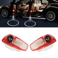 2 PCS Car Door Logo Light Brand Shadow Lights Courtesy Lamp for Porsche