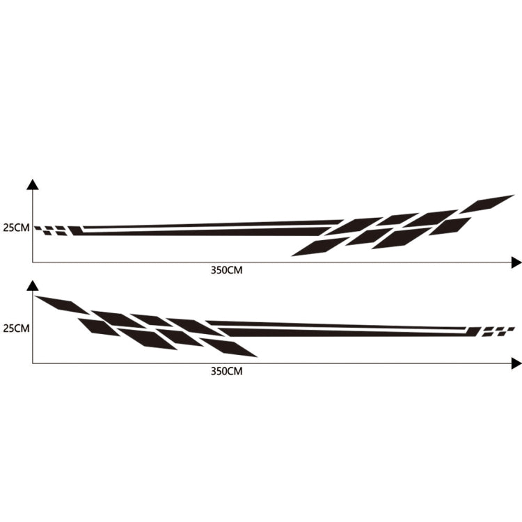 Car Styling Plaid Series PVC Sticker Auto Decorative Sticker