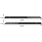 Car Styling Stripe PVC Sticker Auto Decorative Sticker