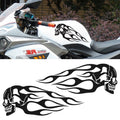 Motorcycle Styling Skull Head PVC Sticker Auto Decorative Sticker