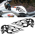 Motorcycle Styling Skull Head PVC Sticker Auto Decorative Sticker