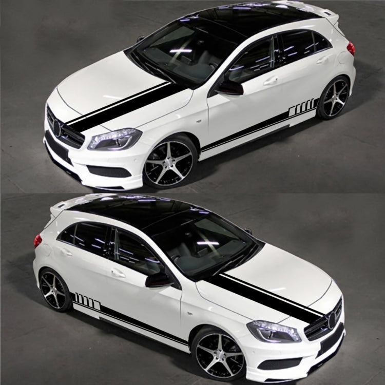5 in 1 Car Styling Stripe Hood PVC Sticker Auto Decorative Sticker