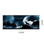 Wolverine Pattern Horror Series Car Rear Window Decorative Sticker