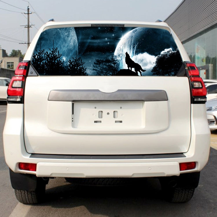 Wolverine Pattern Horror Series Car Rear Window Decorative Sticker