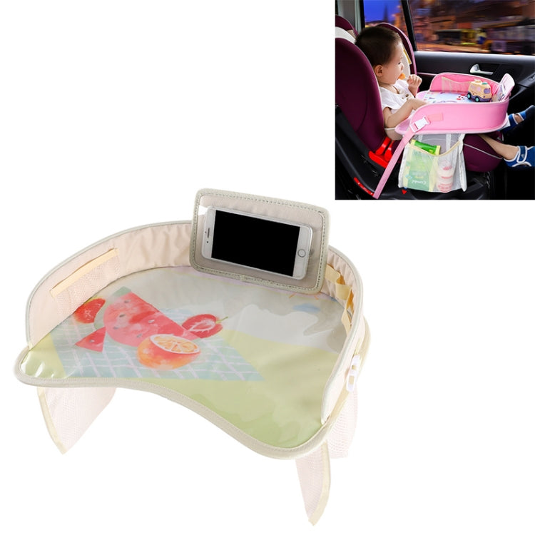 Children Waterproof Dining Table Toy Organizer Baby Safety Tray Tourist Painting Holder with Touch Screen Transparent Bag (Not Allowed to Peek) — view 12