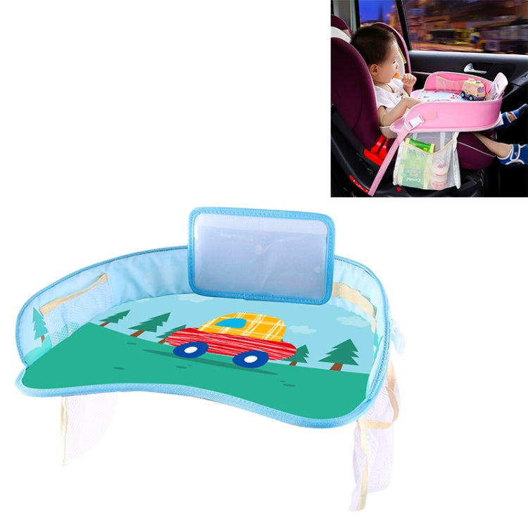 Children Waterproof Dining Table Toy Organizer Baby Safety Tray Tourist Painting Holder with Touch Screen Transparent Bag (Not Allowed to Peek) — view 15