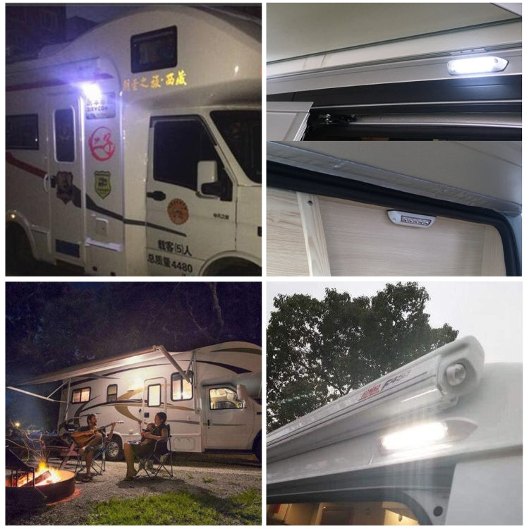 DC 12V 3W 6000K Marine Boat Caravan RV Waterproof LED Spotlights Stair Deck Dome Light Ceiling Lamp