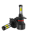 2 PCS S2 H4 / HB2 / 9003 DC9-36V / 25W / 6000K / 2500LM IP68 Car LED Headlight Lamps