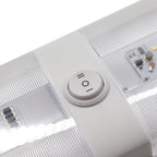 D4347 10-24V 6-7W 4000-4500K 560LM RV Yacht 48 PCS LED Lamps Dome Light Ceiling Lamp, with Independent Switch Control