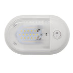 D4348 10-24V 3-3.5W 4000-4500K 280LM RV Yacht 24 PCS LED Lamps Dome Light Ceiling Lamp, with Independent Switch Control