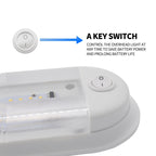 D4348 10-24V 3-3.5W 4000-4500K 280LM RV Yacht 24 PCS LED Lamps Dome Light Ceiling Lamp, with Independent Switch Control