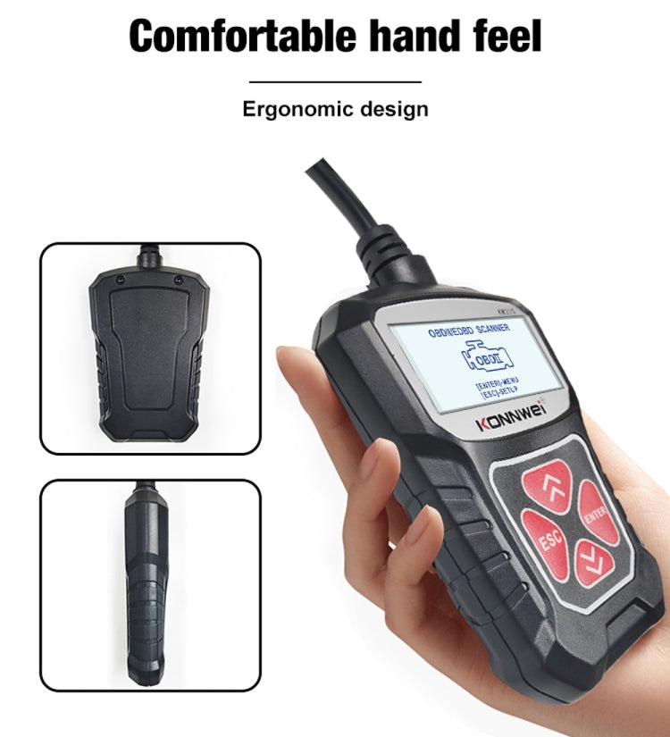 KONNWEI KW310 OBD Car Fault Detector Code Reader ELM327 OBD2 Scanner Diagnostic Tool — view 14