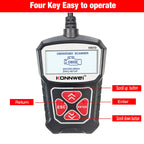 KONNWEI KW310 OBD Car Fault Detector Code Reader ELM327 OBD2 Scanner Diagnostic Tool — view 8