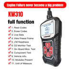 KONNWEI KW310 OBD Car Fault Detector Code Reader ELM327 OBD2 Scanner Diagnostic Tool — view 9
