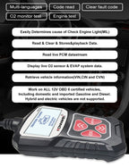 KONNWEI KW310 OBD Car Fault Detector Code Reader ELM327 OBD2 Scanner Diagnostic Tool — view 10