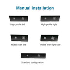 Car Wind Power Switch Air Conditioning Air Volume Button for BMW 5 Series 2011-2017 / 7 Series 2009-2015, Left High Configuration