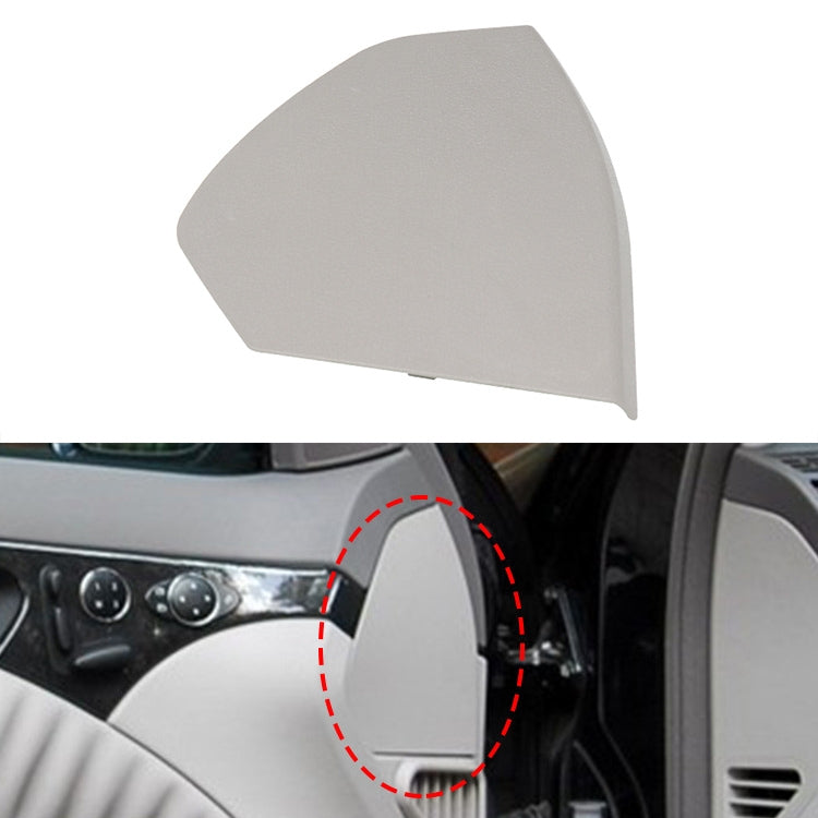 Car Left Side Front Door Trim Panel Plastic Cover 2117270148 for Mercedes-Benz E Class W211 2003-2008 — Left Side (Black)