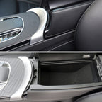 Car Armrest Box Switch Decorative Cover Armrest Button Frame for Mercedes-Benz W205 / W253 — view 4
