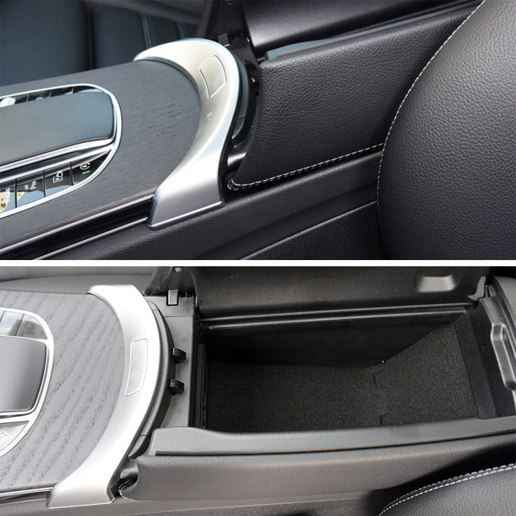 Car Armrest Box Switch Decorative Cover Armrest Button Frame for Mercedes-Benz W205 / W253 — view 4