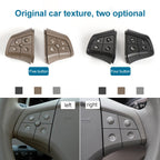 Car Left Side 4-button Steering Wheel Switch Buttons Panel 1648200010 for Mercedes-Benz W164, Left Driving