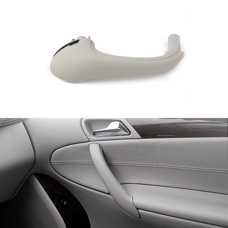 Car Rear Right Inside Doors Handle Pull Trim Cover for Mercedes-Benz C-class W203 -2007, Left Driving — Rear Right (Black)