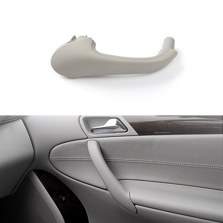 Car Front Right Inside Doors Handle Pull Trim Cover for Mercedes-Benz C-class W203 -2007, Left Driving — Front Right (Black)