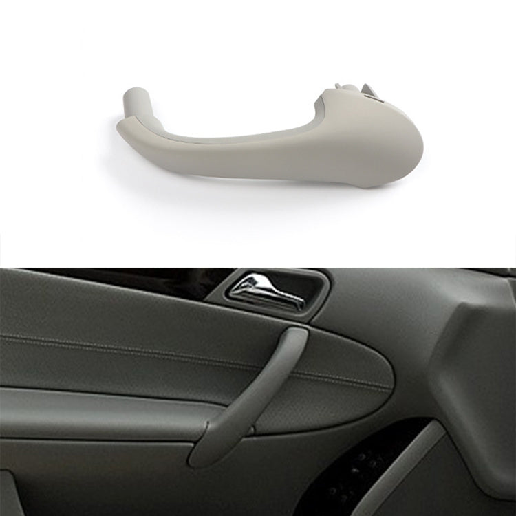 Car Front Left Inside Doors Handle Pull Trim Cover for Mercedes-Benz C-class W203 -2007, Left and Right Driving — Front Left (Black)
