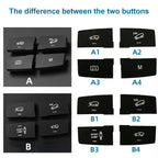 Car Model B4 Downhill Auxiliary Switch Shift Button for Mercedes-Benz GL GLE Class W166, Left Driving
