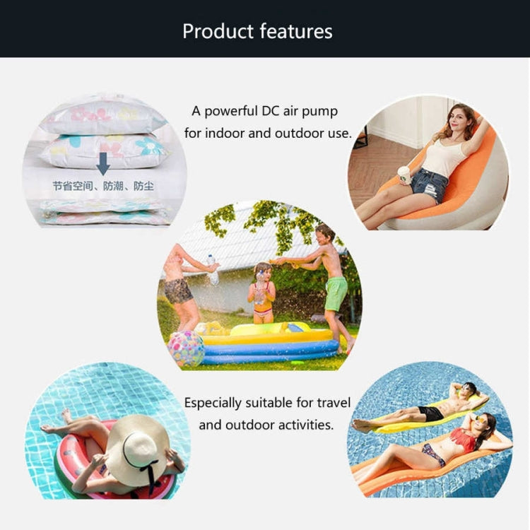 HT-426 USB Electric Air Pump for Rubber Boat Inflatable Bed