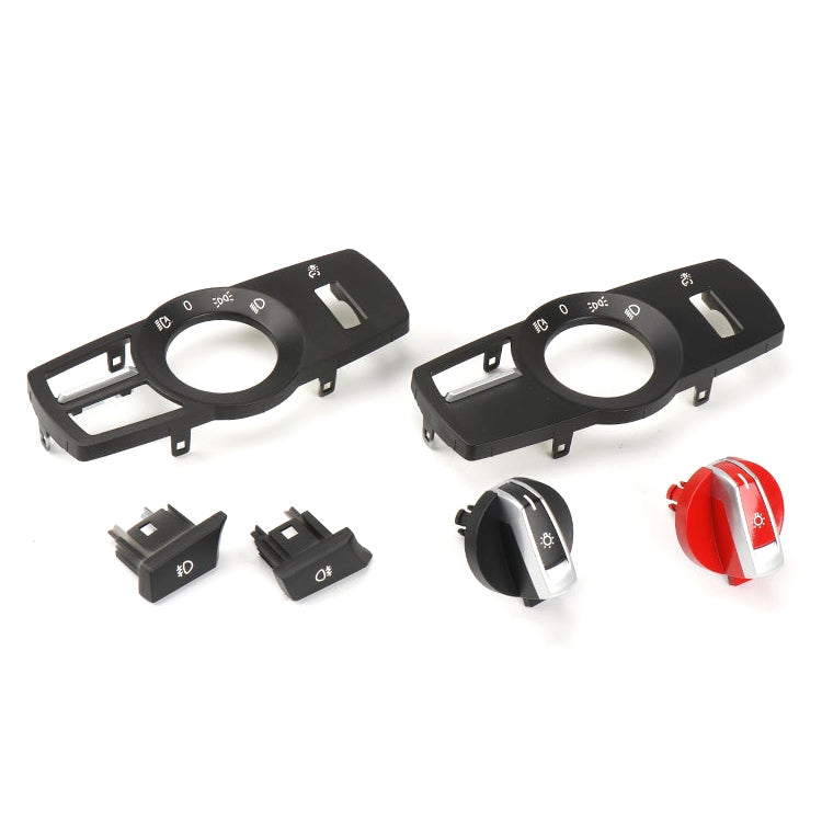 Car Headlight Switch Button Knob for BMW 5 Series 2010-2017, Left Driving
