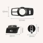 Car Headlight Switch Button Knob for BMW 5 Series 2010-2017, Left Driving