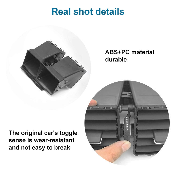 Car Rear Air Conditioner Air Outlet Assembly for Mercedes-Benz W166, Left Driving