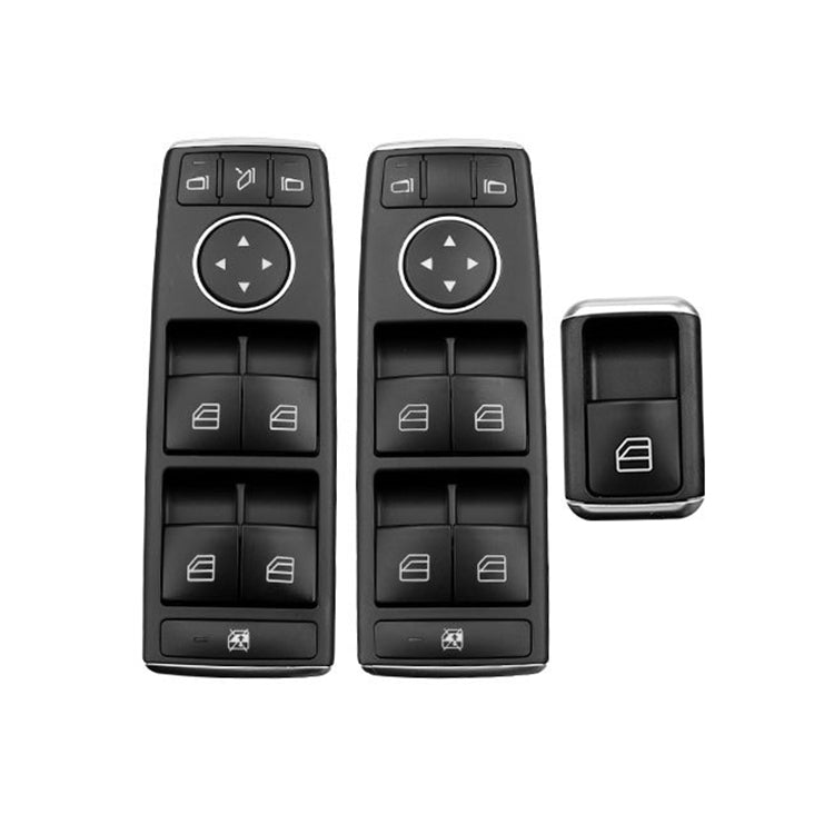 Car Single Window Glass Lift Switch for Mercedes-Benz W166, Left Driving