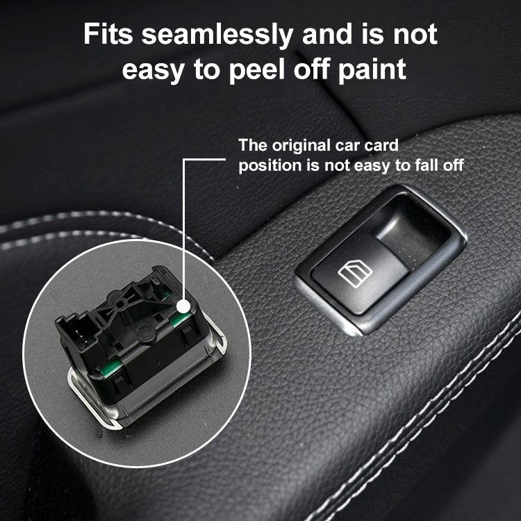 Car Single Window Glass Lift Switch for Mercedes-Benz W166, Left Driving