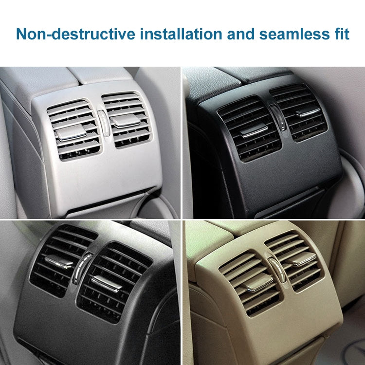 Car Rear Air Conditioner Air Outlet Panel for Mercedes-Benz W204 2007-2014, Left Driving
