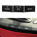 Car No. 2 Center Console Switch Button for BMW 3 Series M3 2005-2012, Left Driving