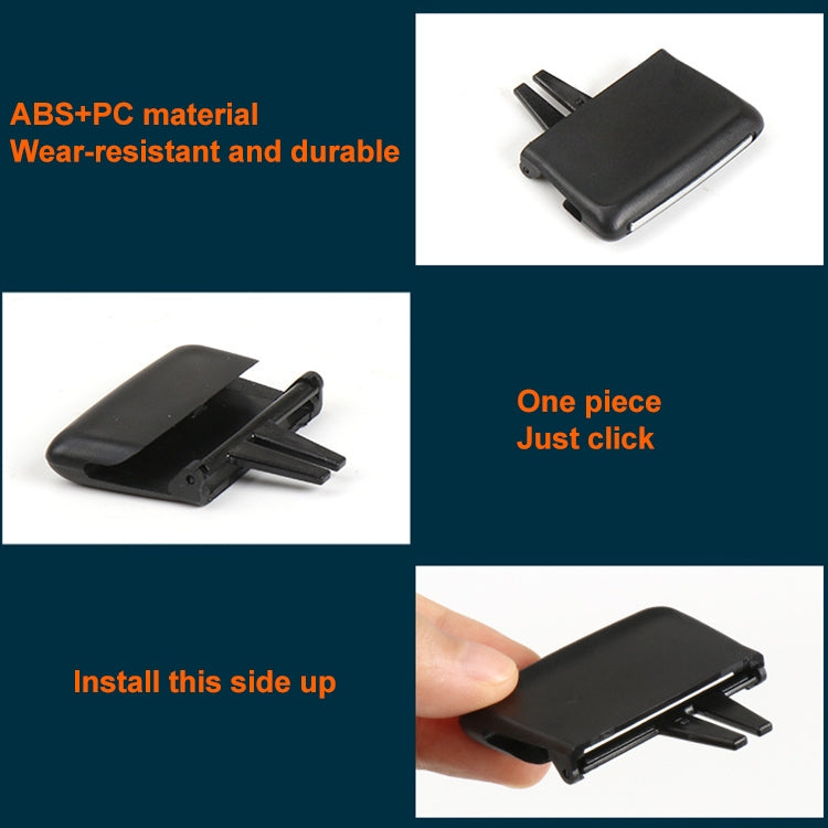 Car Middle Right Side No.3 Air Conditioning Exhaust Switch Paddle for Skoda Octavia 2014-2019, Left Driving