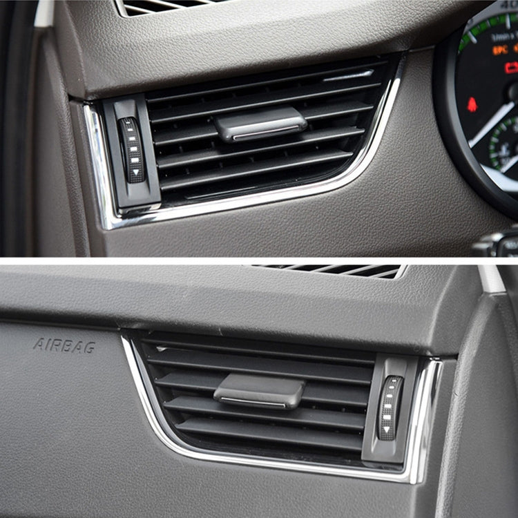 Car Middle Right Side No.3 Air Conditioning Exhaust Switch Paddle for Skoda Octavia 2014-2019, Left Driving