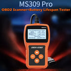 Car Fault Detector OBD2 EOBD Scanner Code Reader, MS309 Pro