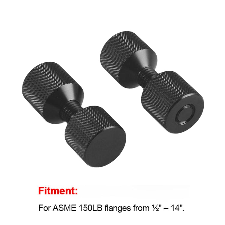 Handy 6061 Aluminum Construction 2 Hole Flange Alignment Pin, 1-1/8 inch Two Hole Pins Set