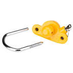 Universal Trailer Ball Hitch Coupler Lock Adjustable Trailer U Shape Coupling Lock, Random Color Delivery