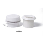 Mushroom Shape 12V White Volt RV Roof Mute Air Vent Fan Camper Travel Trailer