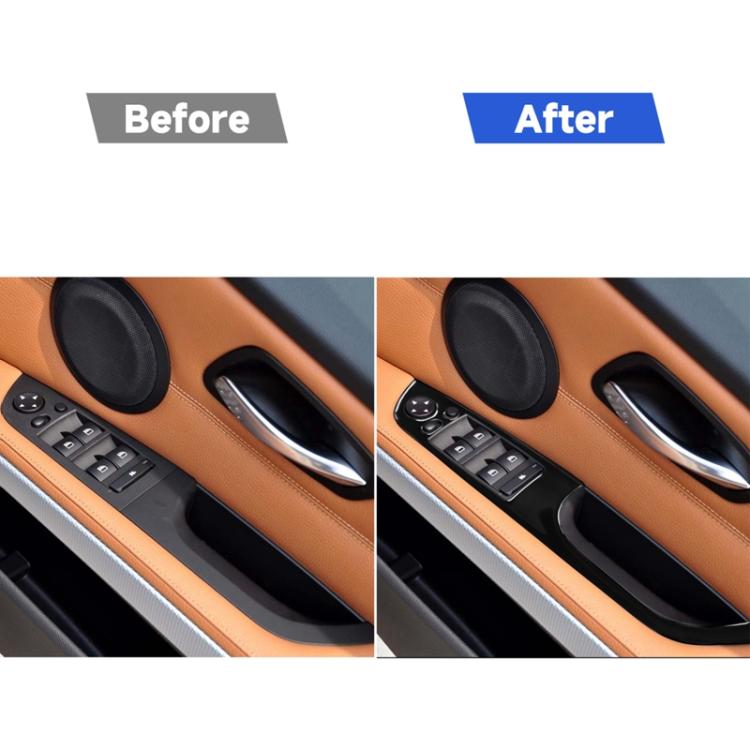 For BMW 3 Series E90/320i/325i 2005-2012 Car Right Drive Window Lifting Panel with Folding Key Decorative Sticker, Diameter: 37.8cm, Car Right Drive Window Lifting Panel, Diameter: 37.8cm — view 7