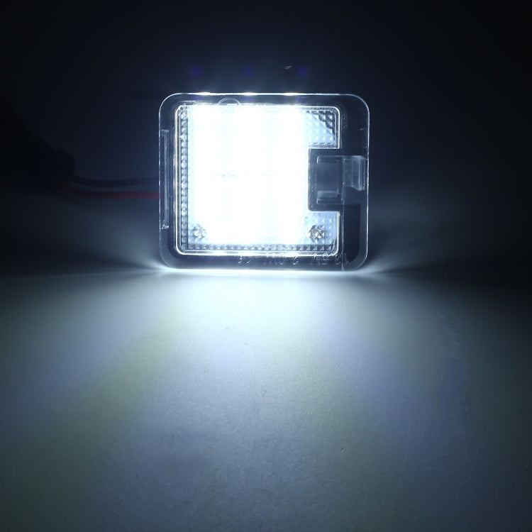 2pcs For Ford Focus 2015- Car License Plate Lamp