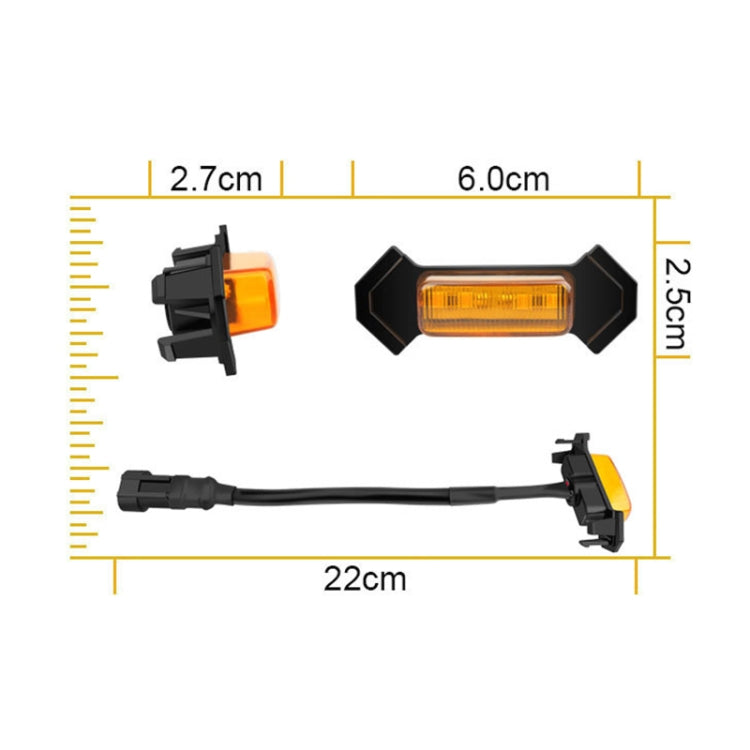 For Toyota Tacoma TRD 2016-2019 5 in 1 Car LED Front Grille Warning Lights, Daytime Running Lights & Wide Lights