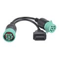 J1939 9 Pin Connector Diagnosis Cable, For Cummins